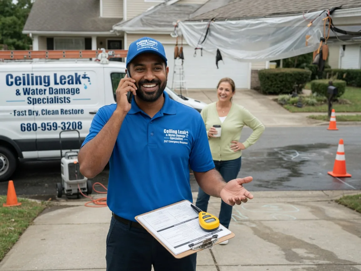 Ceiling Leak Cleanup Randleman, NC FAQs