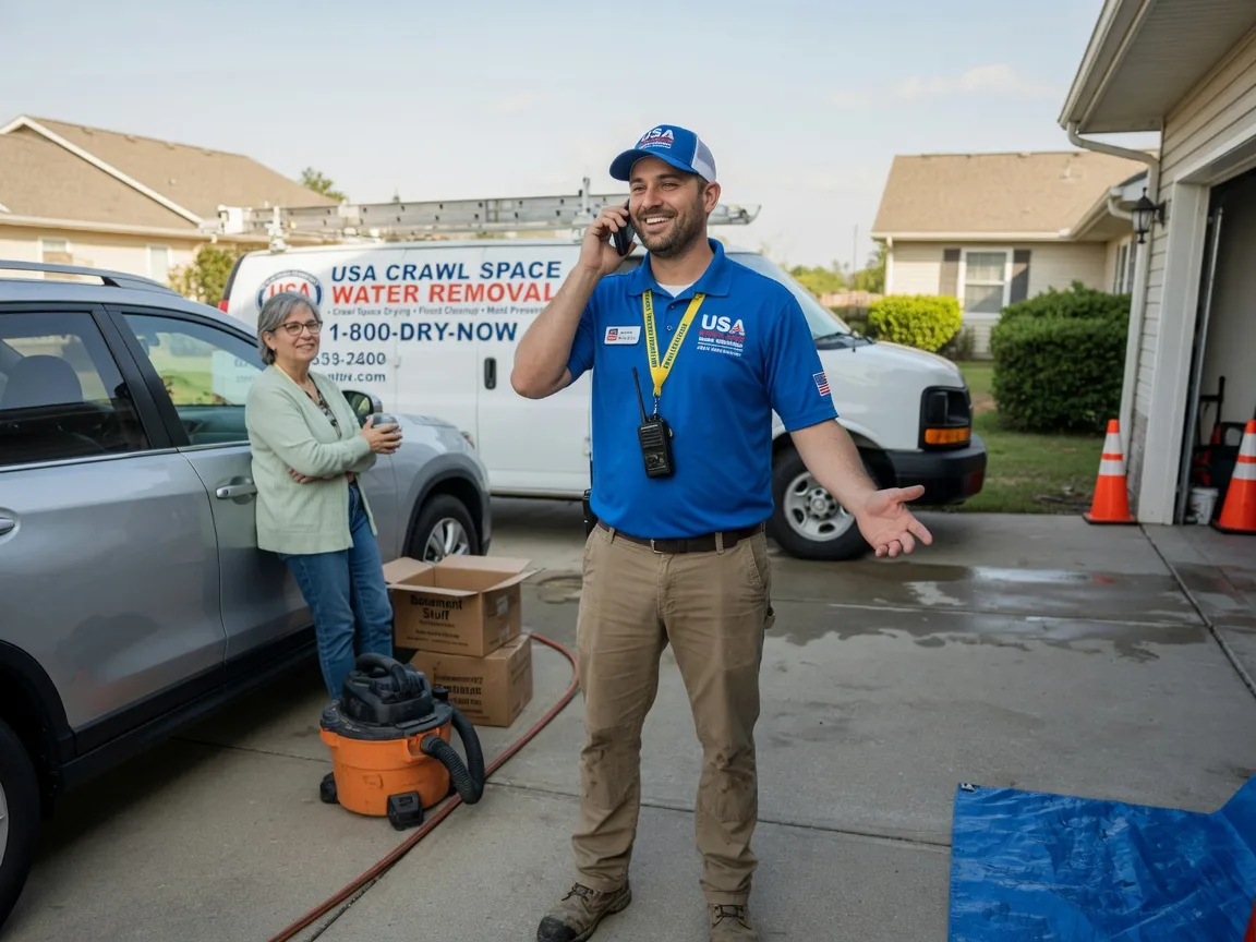Crawl Space Water Removal Randleman, NC FAQs